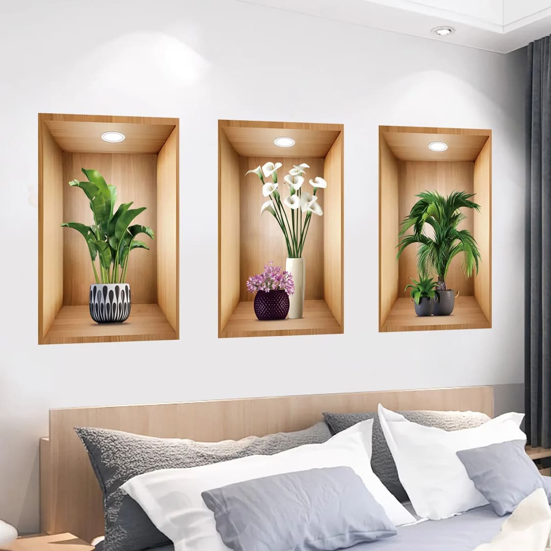 ARTPLANT 3D PEGATINAS DECORATIVAS