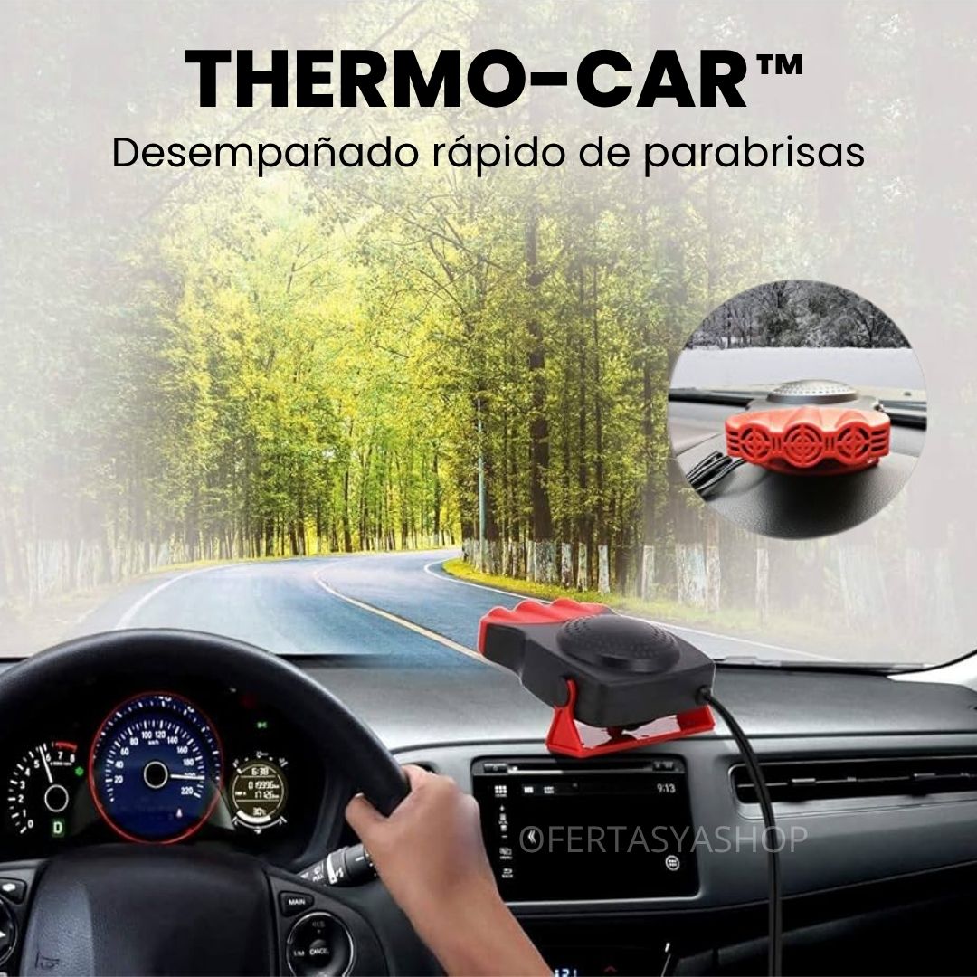 Thermo-Car™ - Desempañado rápido de parabrisas - Calefactor para auto 2 en 1