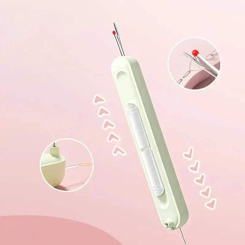 HiloMagic™ - 2x1 Enhebrador de Agujas - Corta y enhebra costuras