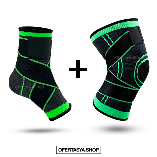 Pack X Pro™ Rodillera + Tobillera - Envío Gratis