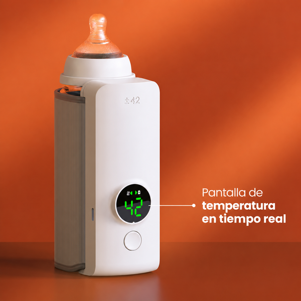 Calienta Biberón Portátil Rápido y Seguro
