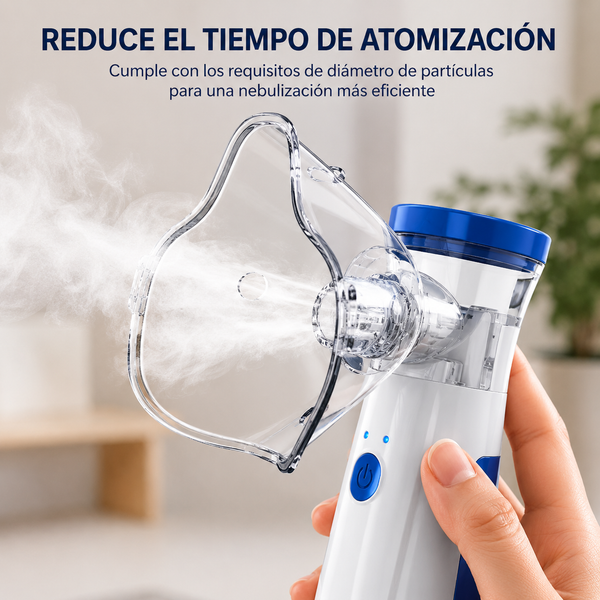 Nebulizador Mini Silencioso Portátil Salud