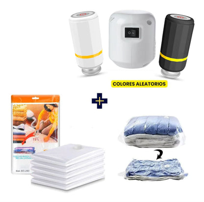 Packs de bolsas al vacío 70cm x 100cm + Extractor de Aire Gratis