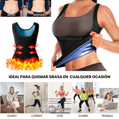ThermoFit™ - Quema Grasa Rápido en cualquier momento - Chaleco Sauna Reductor