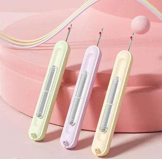 HiloMagic™ - 2x1 Enhebrador de Agujas Multifunción - Enhebra y corta costuras